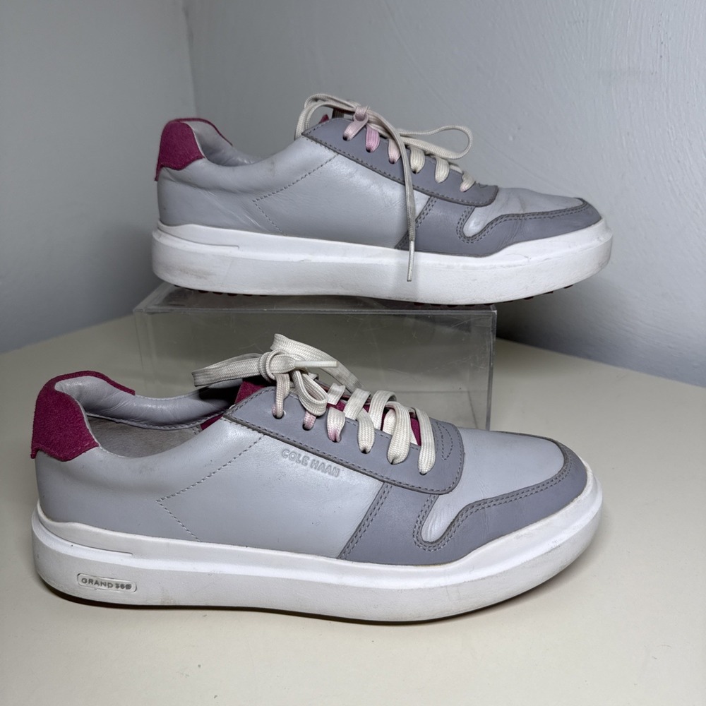 COLE HAAN WOMENS GRANDPRO AM  360 GOLF SHOES SIZE 7,5 B Waterproof